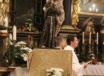 Proslava svetkovine sv. Franje Asiškog u franjevačkoj crkvi sv. Ivana Krstitelja u Varaždinu